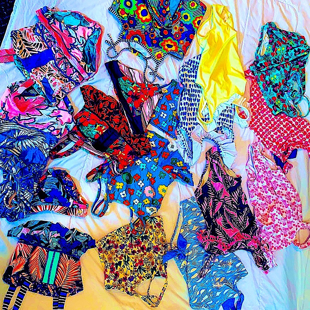 Mini Boden & more. Bundle of Girls swimsuits. Sizes 6-10 NWOT